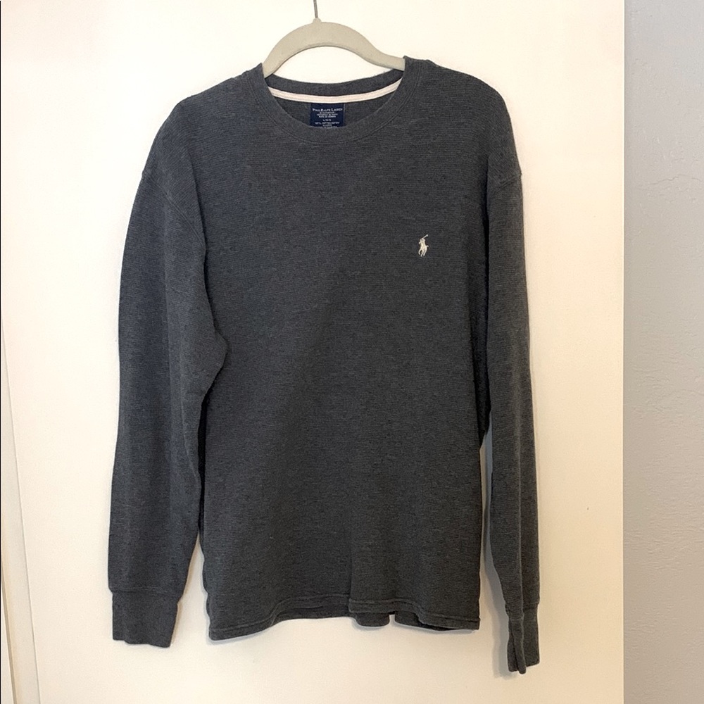 Polo Ralph Lauren Gray Long Sleeve Shirt